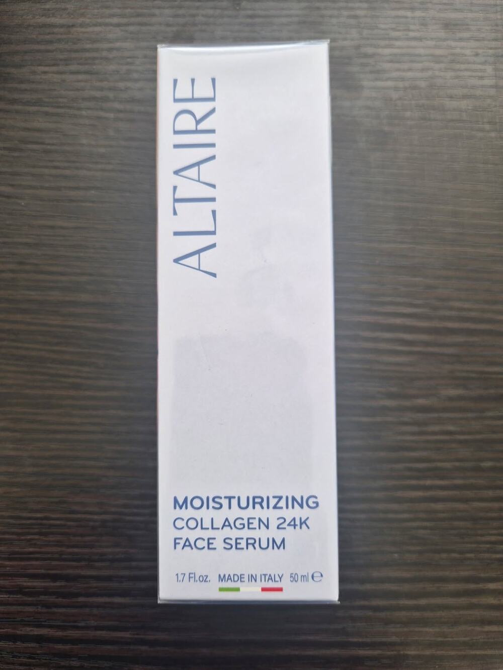 Altaire Face Serum Moisturizing Collagen 24K 1.7 Fl Oz Made In Italy